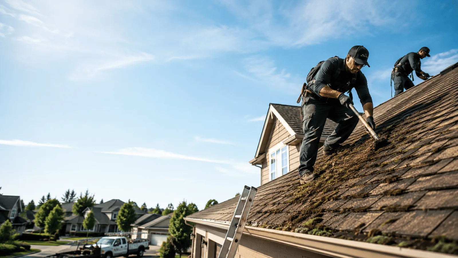 Roof Moss Removal in Mill City, OR near me